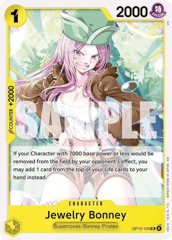Jewelry Bonney (OP15-105) (OP15-105) [Adventure on Kami's Island]