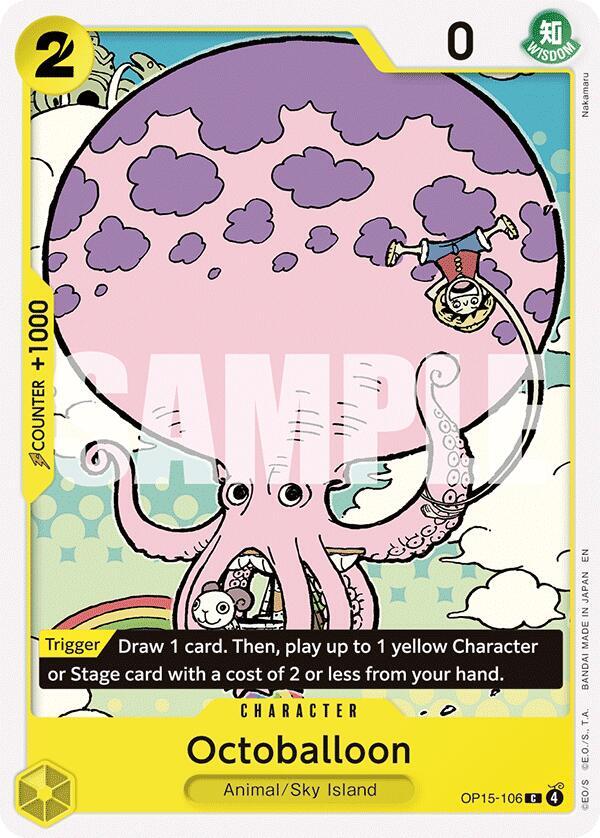 Octoballoon (OP15-106) [Adventure on Kami's Island]