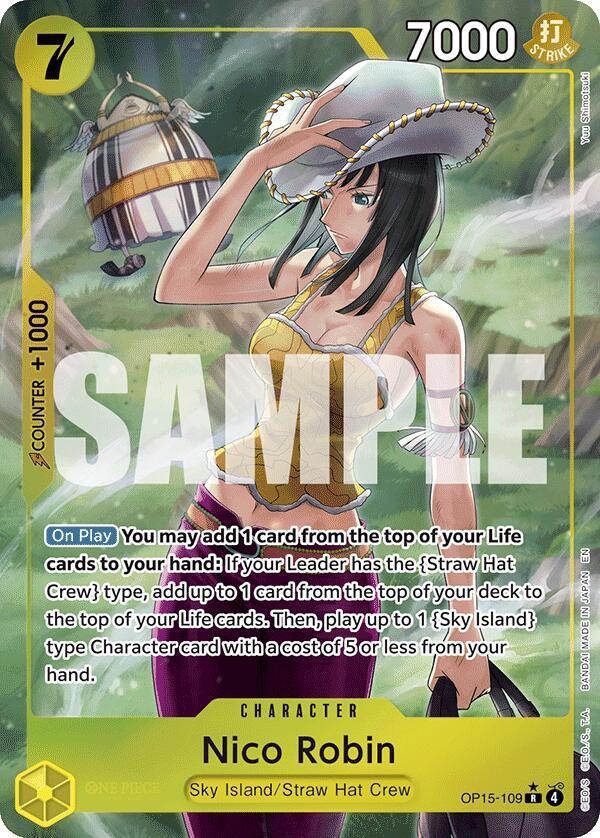 Nico Robin (OP15-109) (Alternate Art) (OP15-109) [Adventure on Kami's Island]