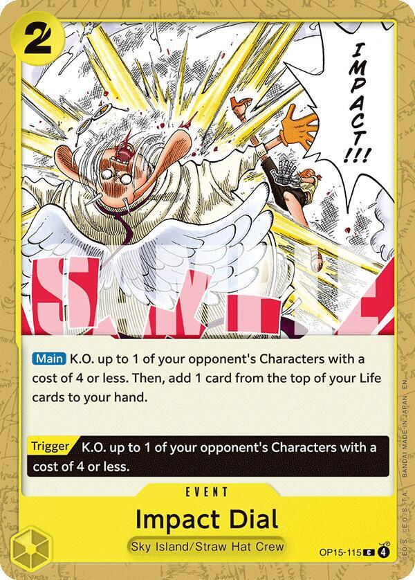 Impact Dial (OP15-115) [Adventure on Kami's Island]