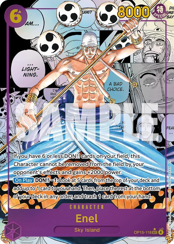Enel (OP15-118) (Manga) (OP15-118) [Adventure on Kami's Island]