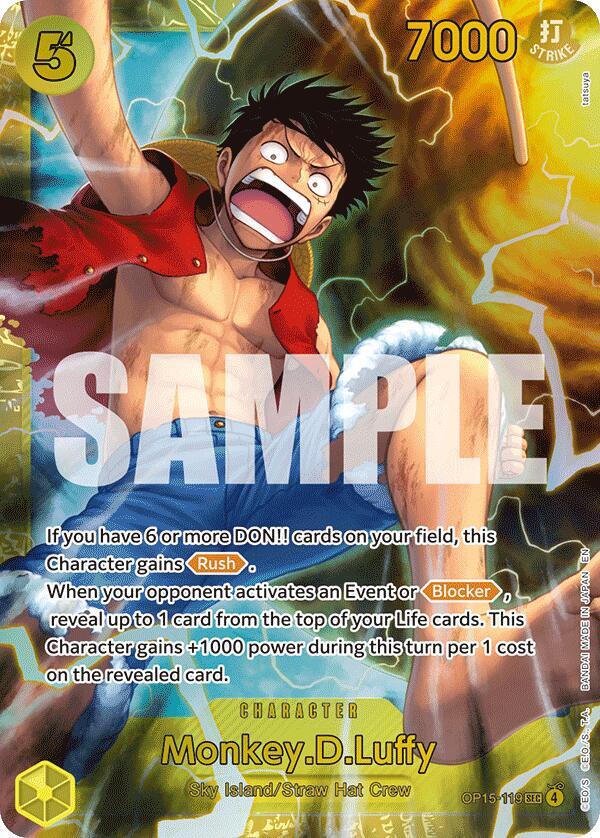Monkey.D.Luffy (OP15-119) (OP15-119) [Adventure on Kami's Island]