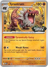 Tyrantrum - 066 [Staff] (066) [ME: Mega Evolution Promo]