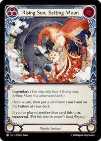 Rising Sun, Setting Moon // Inner Chi (ZEN026) [Blitz Deck: Part the Mistveil - Zen]
