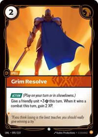 Grim Resolve (095/219) [Unleashed]