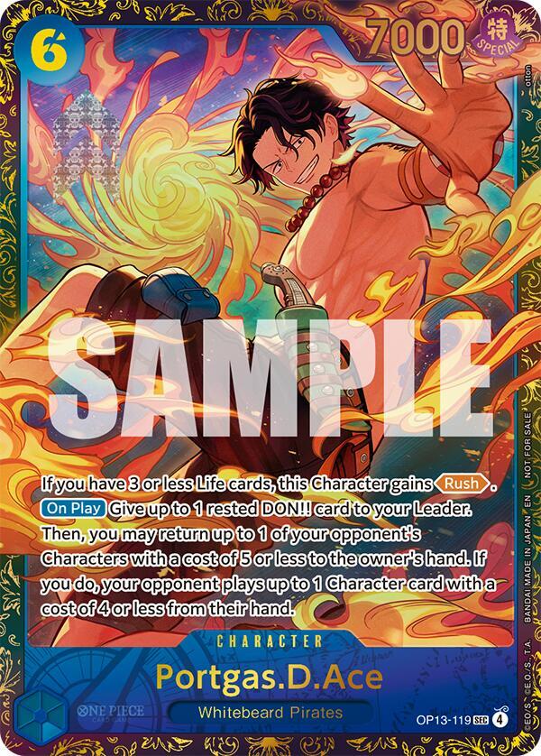 Portgas.D.Ace (119) (Treasure Cup 2026) (OP13-119) [One Piece Promotion Cards]