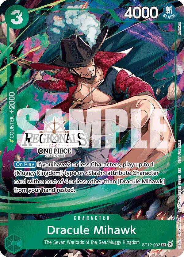 Dracule Mihawk (Regional Participation Pack 2026 Vol.1) (ST12-003) [One Piece Promotion Cards]