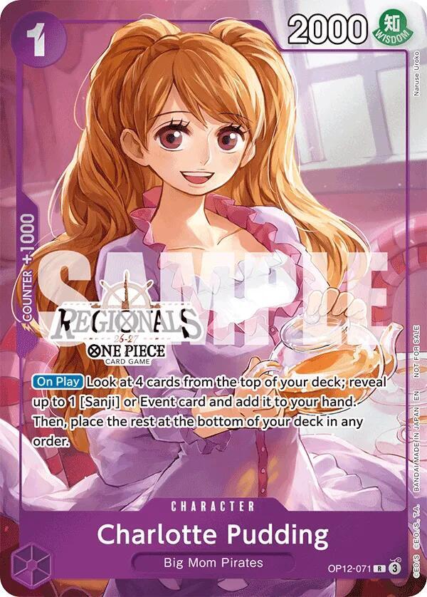 Charlotte Pudding (Regional Participation Pack 2026 Vol.1) (OP12-071) [One Piece Promotion Cards]