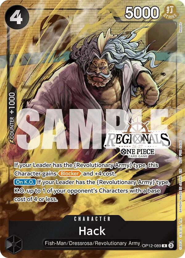 Hack (Regional Participation Pack 2026 Vol.1) (OP12-089) [One Piece Promotion Cards]