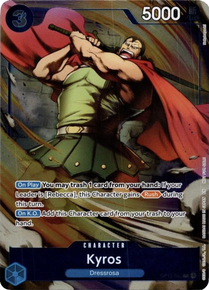 Kyros (Dash Pack) (OP15-042) [Adventure on Kami's Island]