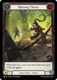 Bittering Thorns (Red) (Extended Art) (LGS445) [Flesh and Blood: Promo Cards]