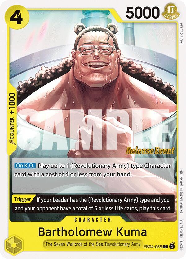 Bartholomew Kuma (EB04-055) (EB04-055) [Adventure on Kami's Island Release Event Cards]