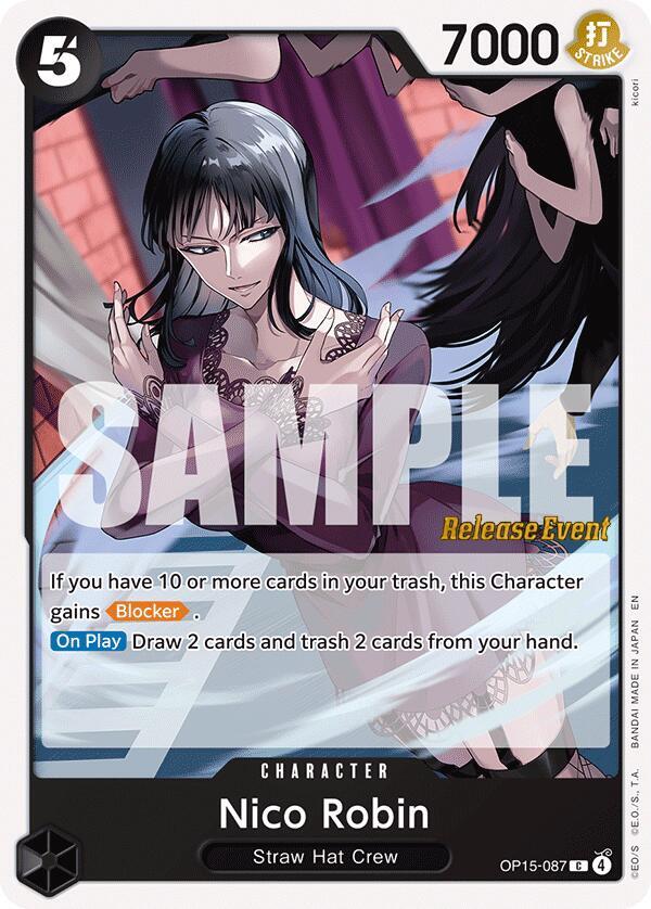 Nico Robin (OP15-087) (OP15-087) [Adventure on Kami's Island Release Event Cards]