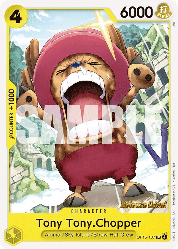 Tony Tony.Chopper (OP15-107) (OP15-107) [Adventure on Kami's Island Release Event Cards]