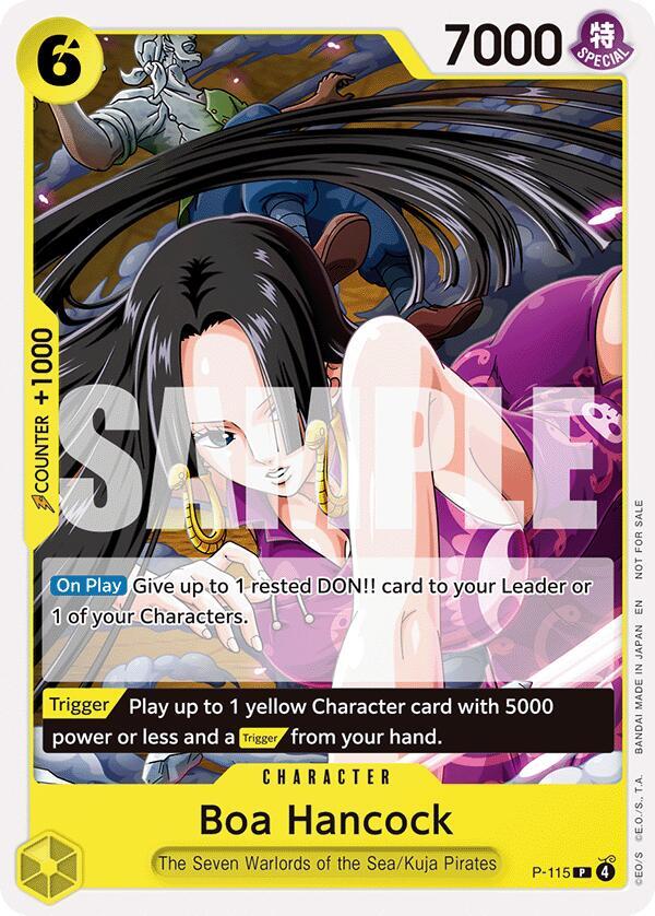 Boa Hancock (OP15 Release Event) (P-115) [One Piece Promotion Cards]