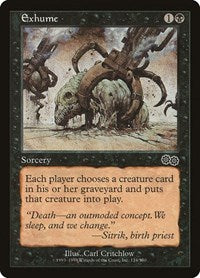 Exhume (134) [Urza's Saga]