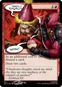Thrill of Possibility (615) (Pool Party Foil) (615) [Secret Lair Drop Series]