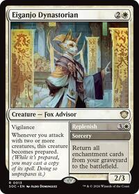 Eiganjo Dynastorian (13) [Commander: Secrets of Strixhaven]