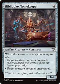 Biblioplex Tomekeeper (247) [Secrets of Strixhaven]