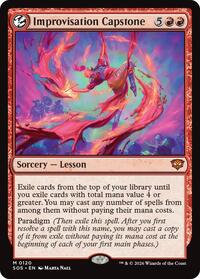 Improvisation Capstone (120) [Secrets of Strixhaven]