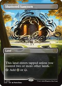 Shattered Sanctum (Borderless) (303) [Secrets of Strixhaven]