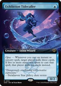 Exhibition Tidecaller (Extended Art) (316) [Secrets of Strixhaven]