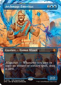 Archmage Emeritus (Borderless) (150) [Special Guests]