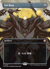 Sol Ring (Borderless) (427) [Commander: Secrets of Strixhaven]