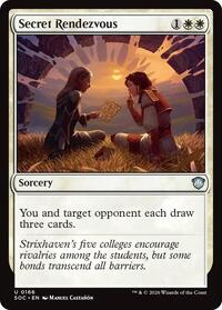 Secret Rendezvous (166) [Commander: Secrets of Strixhaven]