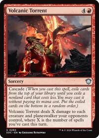 Volcanic Torrent (260) [Commander: Secrets of Strixhaven]