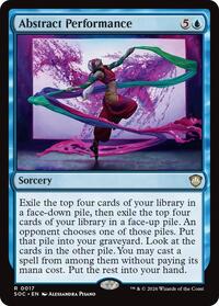Abstract Performance (17) [Commander: Secrets of Strixhaven]