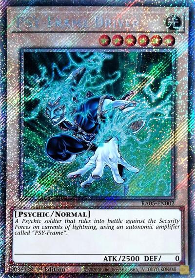 PSY-Frame Driver (Platinum Secret Rare) (RA05-EN002) [Rarity Collection 5]