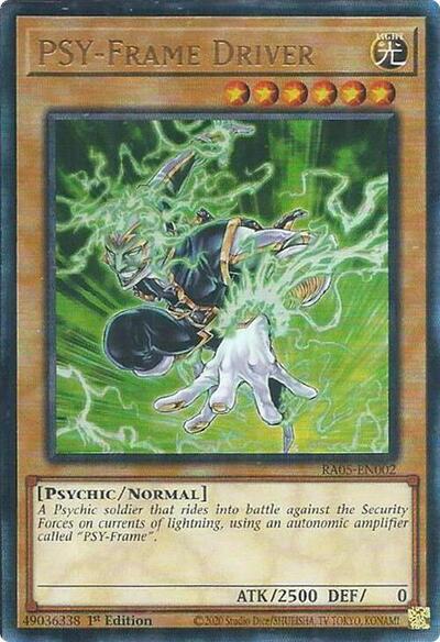PSY-Frame Driver (Ultimate Rare) (RA05-EN002) [Rarity Collection 5]