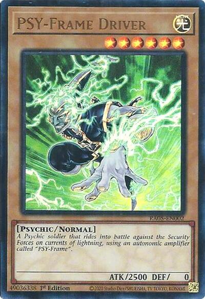 PSY-Frame Driver (Ultra Rare) (RA05-EN002) [Rarity Collection 5]