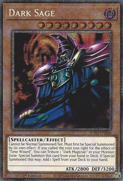 Dark Sage (RA05-EN004) [Rarity Collection 5]