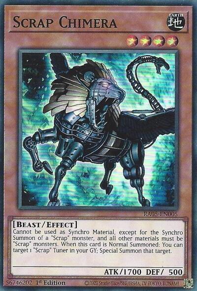 Scrap Chimera (RA05-EN005) [Rarity Collection 5]