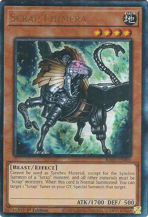 Scrap Chimera (Ultimate Rare) (RA05-EN005) [Rarity Collection 5]