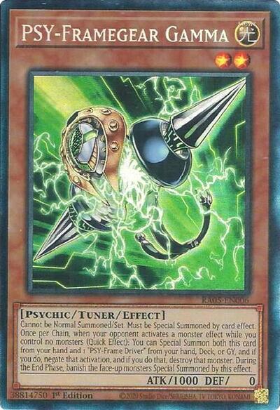 PSY-Framegear Gamma (Collector's Rare) (RA05-EN006) [Rarity Collection 5]