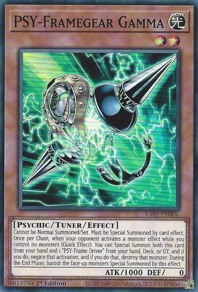 PSY-Framegear Gamma (RA05-EN006) [Rarity Collection 5]