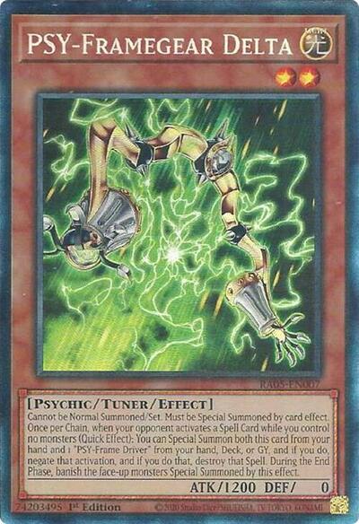 PSY-Framegear Delta (Collector's Rare) (RA05-EN007) [Rarity Collection 5]