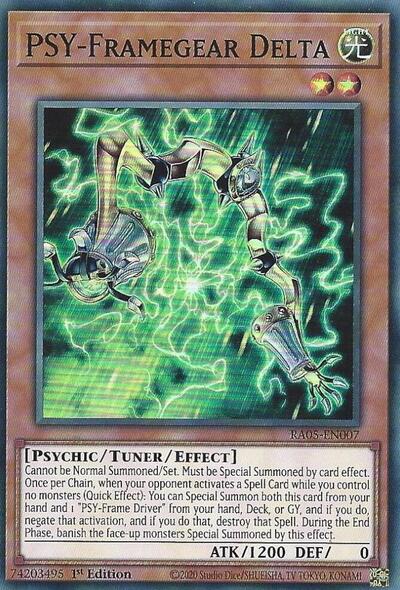 PSY-Framegear Delta (RA05-EN007) [Rarity Collection 5]