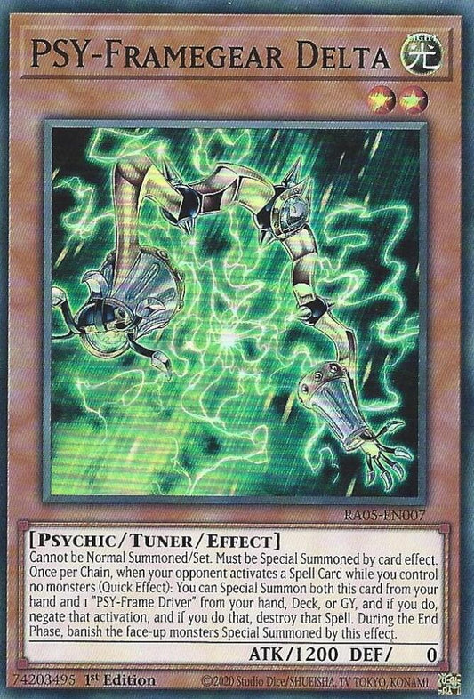 PSY-Framegear Delta (RA05-EN007) [Rarity Collection 5]
