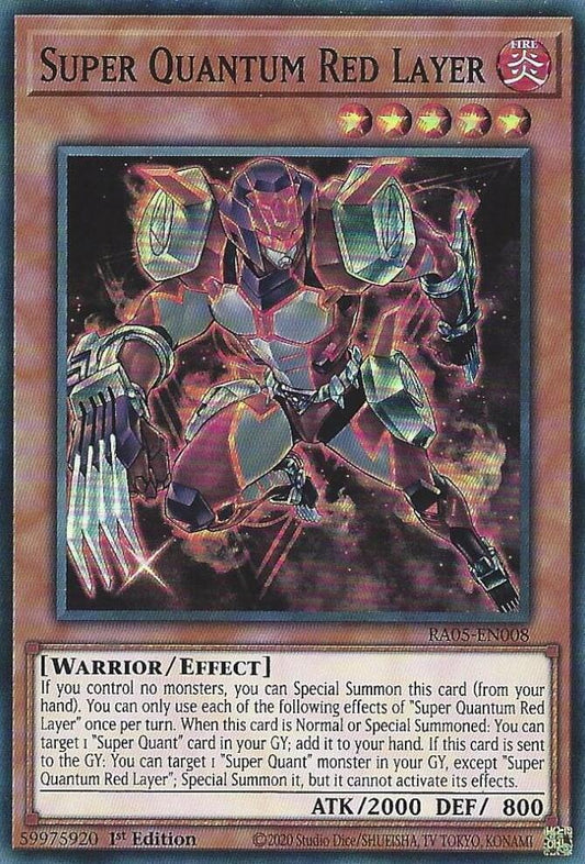 Super Quantum Red Layer (RA05-EN008) [Rarity Collection 5]