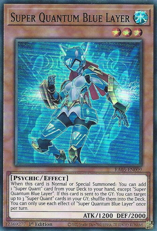 Super Quantum Blue Layer (RA05-EN009) [Rarity Collection 5]