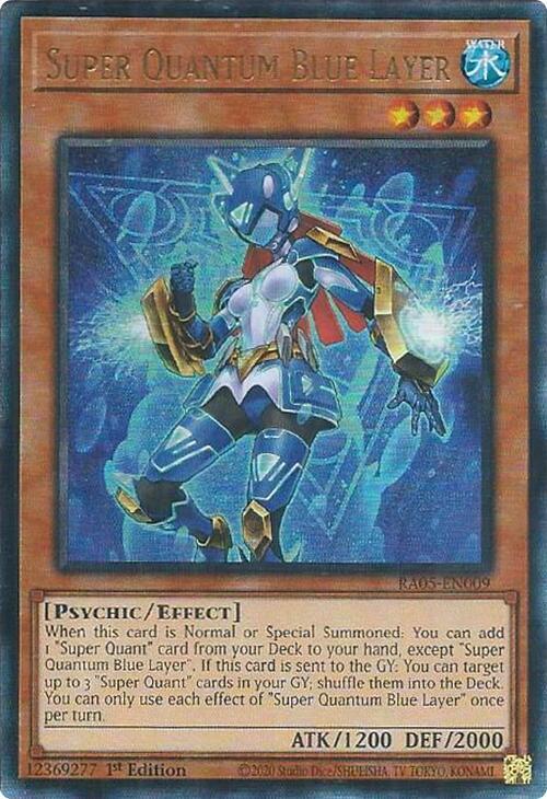 Super Quantum Blue Layer (Ultimate Rare) (RA05-EN009) [Rarity Collection 5]