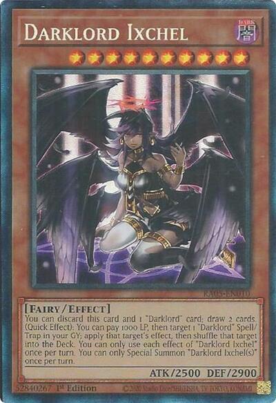 Darklord Ixchel (Collector's Rare) (RA05-EN010) [Rarity Collection 5]
