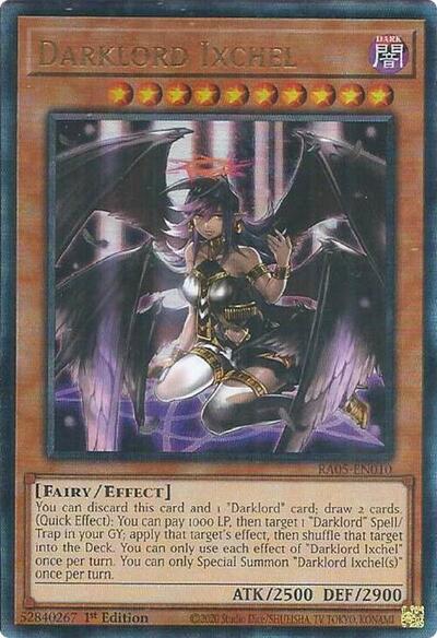 Darklord Ixchel (Ultimate Rare) (RA05-EN010) [Rarity Collection 5]