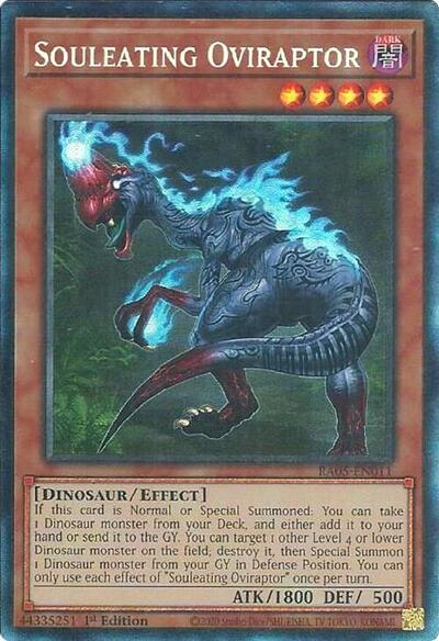 Souleating Oviraptor (Collector's Rare) (RA05-EN011) [Rarity Collection 5]