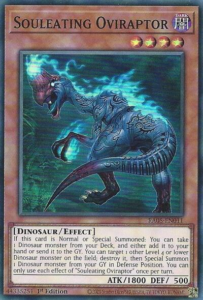 Souleating Oviraptor (RA05-EN011) [Rarity Collection 5]