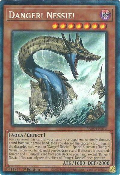 Danger! Nessie! (Collector's Rare) (RA05-EN012) [Rarity Collection 5]